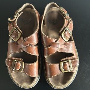 Dr. Martin leather sandals